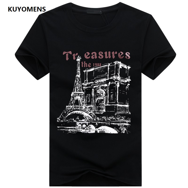 KUYOMENS-Men-t-shirt-Plus-Size-Tee-Shirt-Homme-Summer-Short-Sleeve-Casual-Men39s-T-Shirts-Male-TShir-32646874665