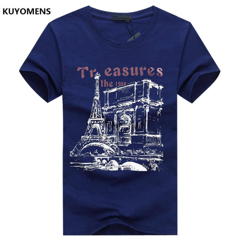 KUYOMENS-Men-t-shirt-Plus-Size-Tee-Shirt-Homme-Summer-Short-Sleeve-Casual-Men39s-T-Shirts-Male-TShir-32646874665