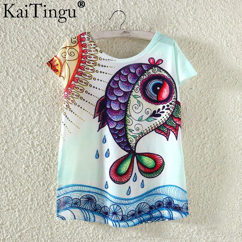 KaiTingu-Novelty-T-Shirt-Summer-Harajuku-Kawaii-Cute-Fish-Animal-Panda-Print-T-shirt-Short-Sleeve-T--32790640116