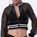 Kids-Adult-Hollow-out-hip-hop-top-dance-see-through-Jazz-costume-performance-wear-stage-clothing-neo-1813400745
