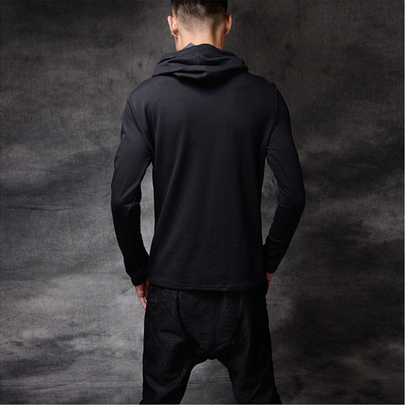 Korean-Fashion-Mens-Punk-Style-Black-Pullover-With-Hood-Drawstring-Turtleneck-Hip-Hop-Gothic-Sweatsh-32713152629