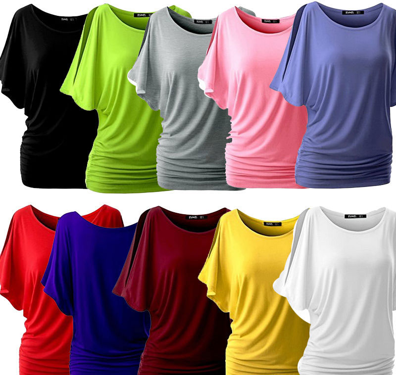 LASPERAL-Brand-T-Shirt-Women-Batwing-Sleeve-Shirts-Top-Solid-O-Neck-Cotton-Blend-Summer-Tee-Tops-Fem-32797307323