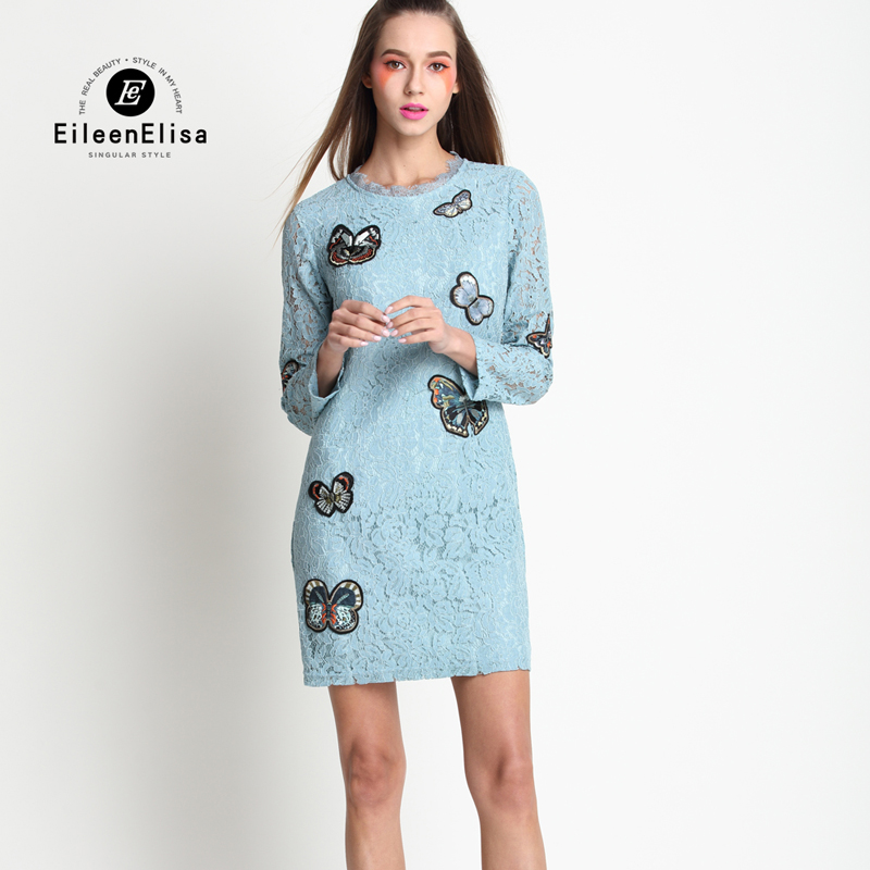 Lace-Dress-Hollow-Out-Long-Sleeve-Spring-Summer-Designer-Runway-Womens-Dresses-32797722439