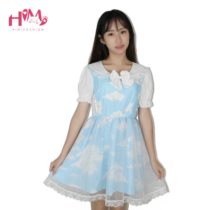 Lolita-Dress-Casual-Cloud-Prints-Sky-Blue-Sailor-Collar-Short-Or-Long-Sleeves-Organza-Sailor-Dress-H-32666911452