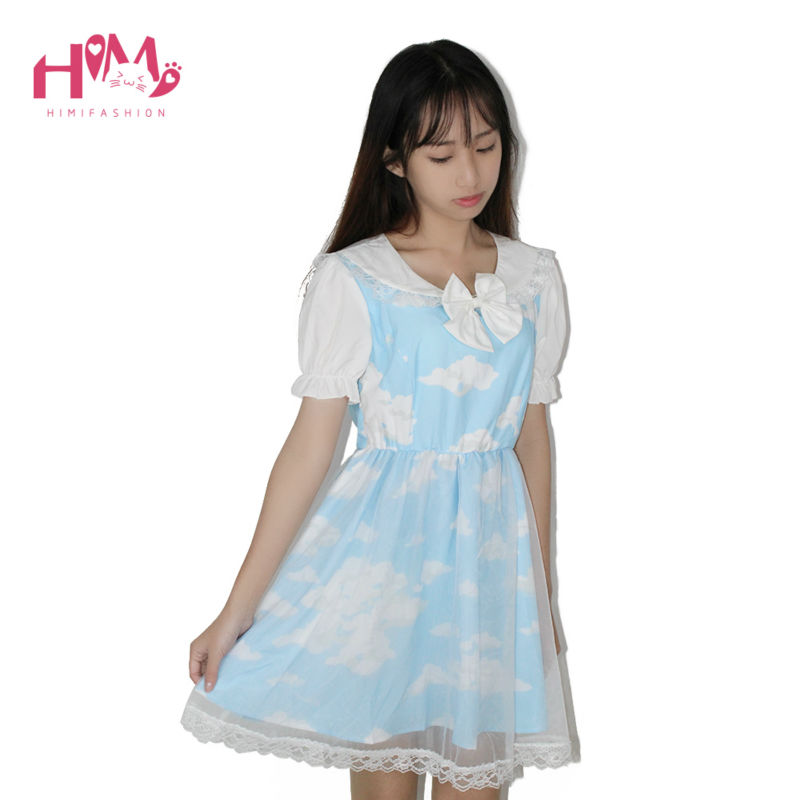 Lolita-Dress-Casual-Cloud-Prints-Sky-Blue-Sailor-Collar-Short-Or-Long-Sleeves-Organza-Sailor-Dress-H-32666911452