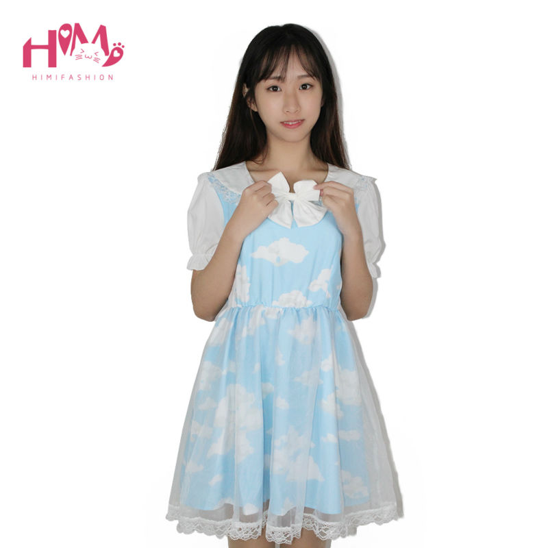 Lolita-Dress-Casual-Cloud-Prints-Sky-Blue-Sailor-Collar-Short-Or-Long-Sleeves-Organza-Sailor-Dress-H-32666911452