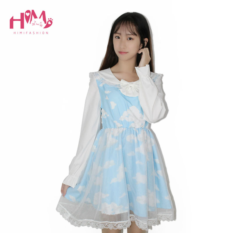 Lolita-Dress-Casual-Cloud-Prints-Sky-Blue-Sailor-Collar-Short-Or-Long-Sleeves-Organza-Sailor-Dress-H-32666911452
