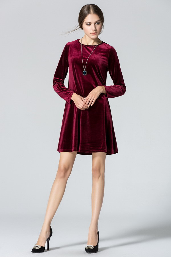 Long-Sleeve-Women-Velvet-Dresses-Elegant-Autumn-Winter-Slim-Fashion-Casual-Vestidos-Plus-size-Wine-R-32405260330