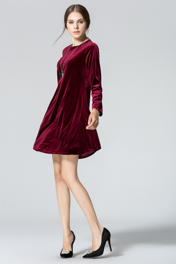 Long-Sleeve-Women-Velvet-Dresses-Elegant-Autumn-Winter-Slim-Fashion-Casual-Vestidos-Plus-size-Wine-R-32405260330