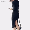 Long-Sweater-Dresses-For-Women--Autumn-Winter-Brand-Design-Size-Sheath-V-Neck-Pullovers-Brief-Thick--32365421854