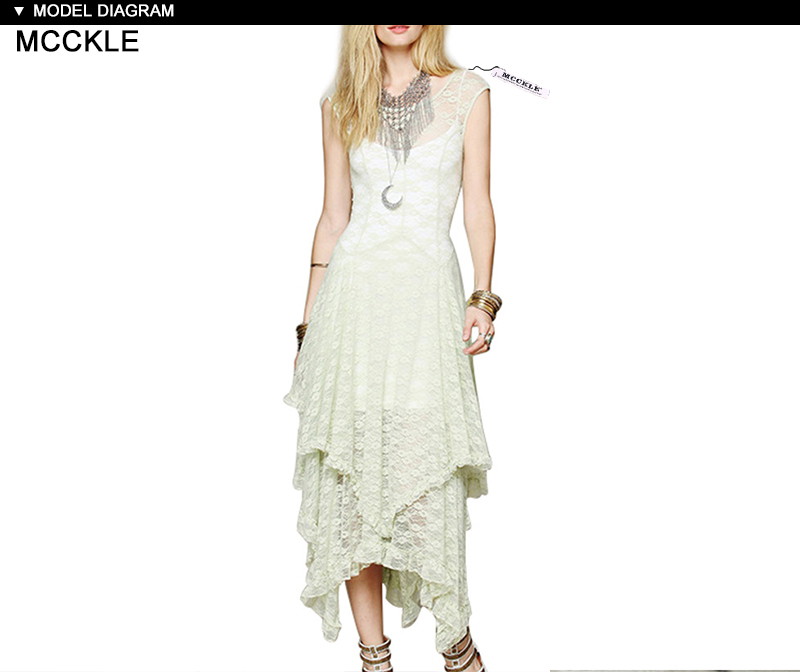 MCCKLE-Women39s-Boho-People-Hippie-Style-Irregular-Lace-Dresses-Sexy-Long-Dress-Double-Layered-Ruffl-32790216332