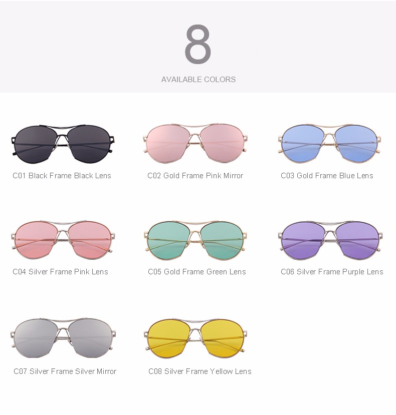 MERRY39S-Women-Bang-Fashion-Sunglasses-Classic-Brand-Designer-Sunglasses-Vintage-Twin-Beam-Metal-Fra-32655517170