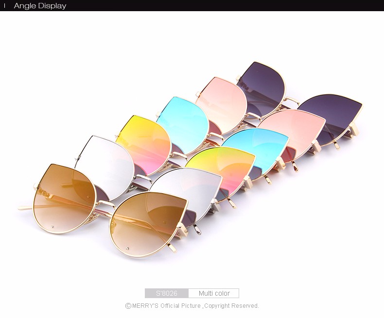 MERRY39S-Women-Cat-Eye-Sunglasses-Classic-Brand-Designer-Sunglasses-Luxury-Diamond-Encrusted-Lens-S3-32688135461