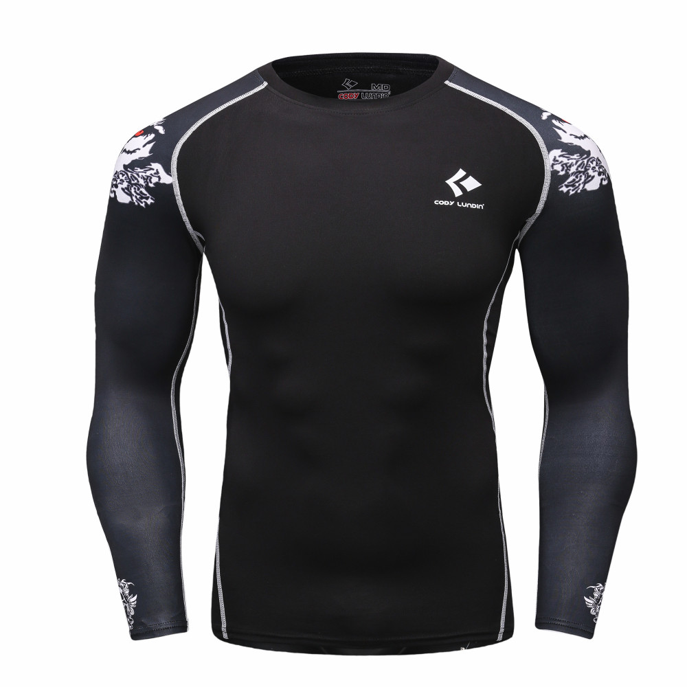 Men-Compression-Shirts-MMA-Rashguard-Keep-Fit-Fitness-Long-Sleeves-Base-Layer-Skin-Tight-Weight-Lift-32780929385