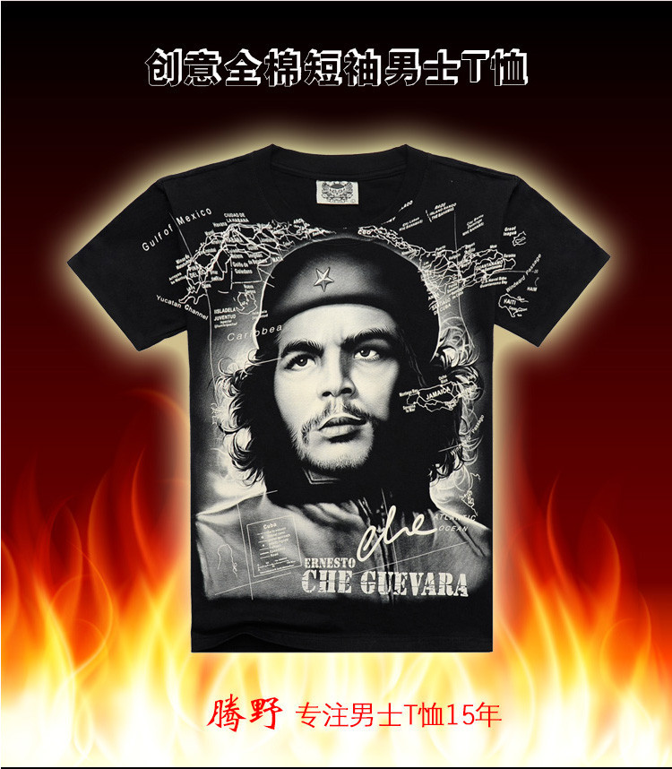 Men-bone-Summer-Fashion-Che-Guevara-Men39s-Shirt-3D-printing-T-shirt-Argentina-hero-men-T-shirt-cott-32308782592