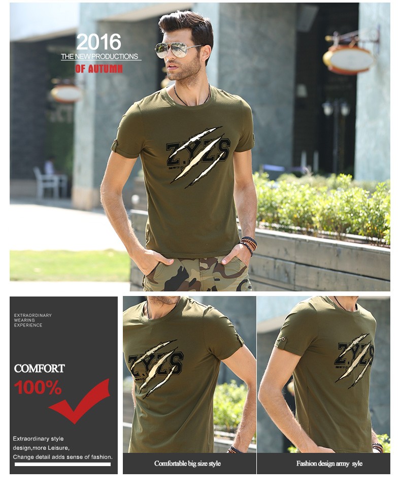 Men39s-T-Shirt-Fashion-Brand-Army-Green-Letter-Printed-Round-Neck-Short-Sleeves-Cotton-Summer-Outfit-32620948378