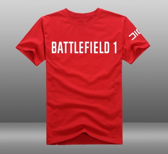 Mens-Casual-2016-Game-Battlefield-1-Cotton-O-Neck-Short-Sleeve-Printing-Pattern-T-shirts-Tee-Shirts-32678929326