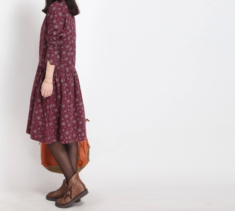 Mferlier-Winter-Dress-Loose-O-Neck-Long-Sleeve-Women-Dress-Floral-Print-Cotton-Vintage-Dress-Size-M--32459134751