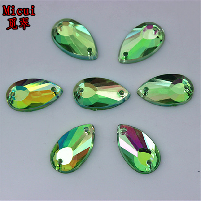 Micui-200PCS-814mm-Drop-Shape-AB-Acrylic-Rhinestone-Sew-On-Flat-Back-Fancy-Crystal-Stones-For-Clothi-32650231429