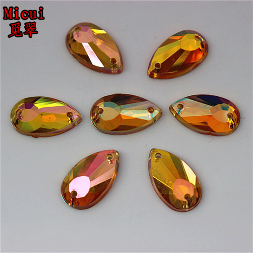 Micui-200PCS-814mm-Drop-Shape-AB-Acrylic-Rhinestone-Sew-On-Flat-Back-Fancy-Crystal-Stones-For-Clothi-32650231429