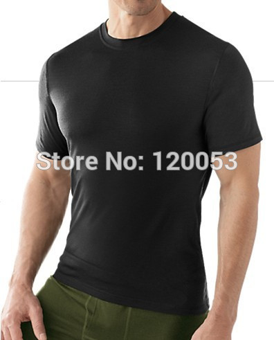 Middle-Weight-180GSM-100-Australia-Merino-Wool-Mens-Short-Sleeve-T-Shirt-Merino-Wool-T-Shirt-6-Color-32788295845