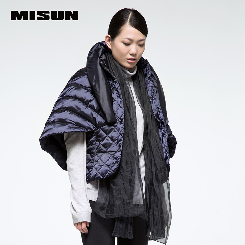 Misun-2016-vintage-cloak-design-short-down-coat-faux-two-piece-poncho-down-coat-female--32795257049