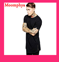 Moomphya-Mens-Hooded-T-Shirt-Hipster-Hip-Hop-Streetwear-T-Shirt-Men-Longline-Zipper-T-Shirts-Short-S-32767250140