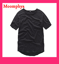 Moomphya-Mens-Hooded-T-Shirt-Hipster-Hip-Hop-Streetwear-T-Shirt-Men-Longline-Zipper-T-Shirts-Short-S-32767250140