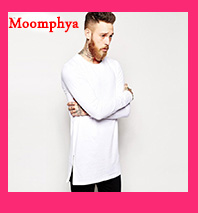 Moomphya-Mens-Hooded-T-Shirt-Hipster-Hip-Hop-Streetwear-T-Shirt-Men-Longline-Zipper-T-Shirts-Short-S-32767250140
