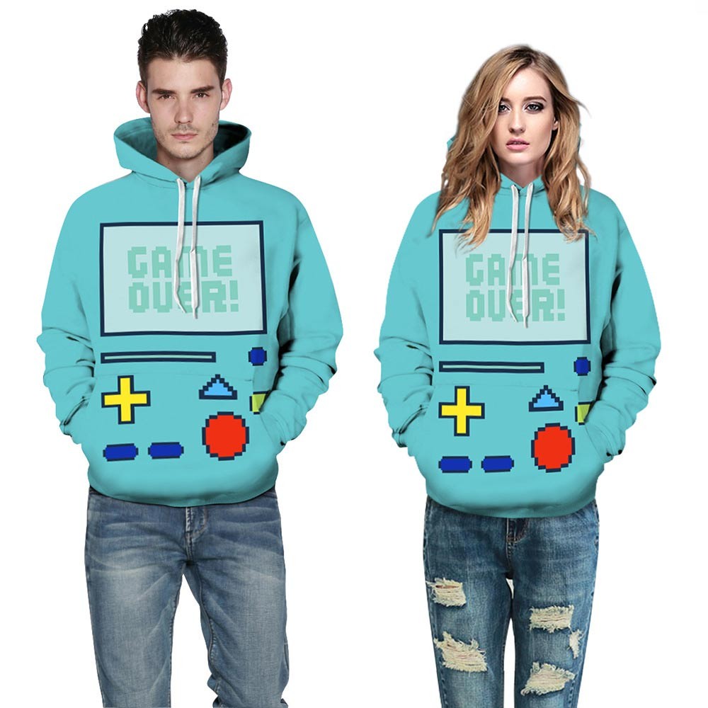 Mr1991INC-New-Fashion-MenWomen-Hoodies-Hooded-3d-Sweatshirt-Men-Print-Anime-Adventure-Time-Robot-lov-32577195414