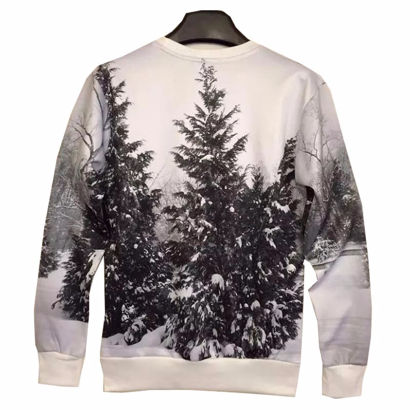 Mr1991INC-New-arrival-fashion-MenWomen39s-3d-sweatshirts-printed-white-and-black-winter-snow-forest--1537109620