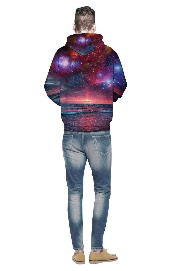 Mr1991INC-Space-Galaxy-Sweatshirt-With-Cap-Menwomen-Hooded-Hoodies-3d-Print-Seaside-Sun-Rising-Autum-32747177726
