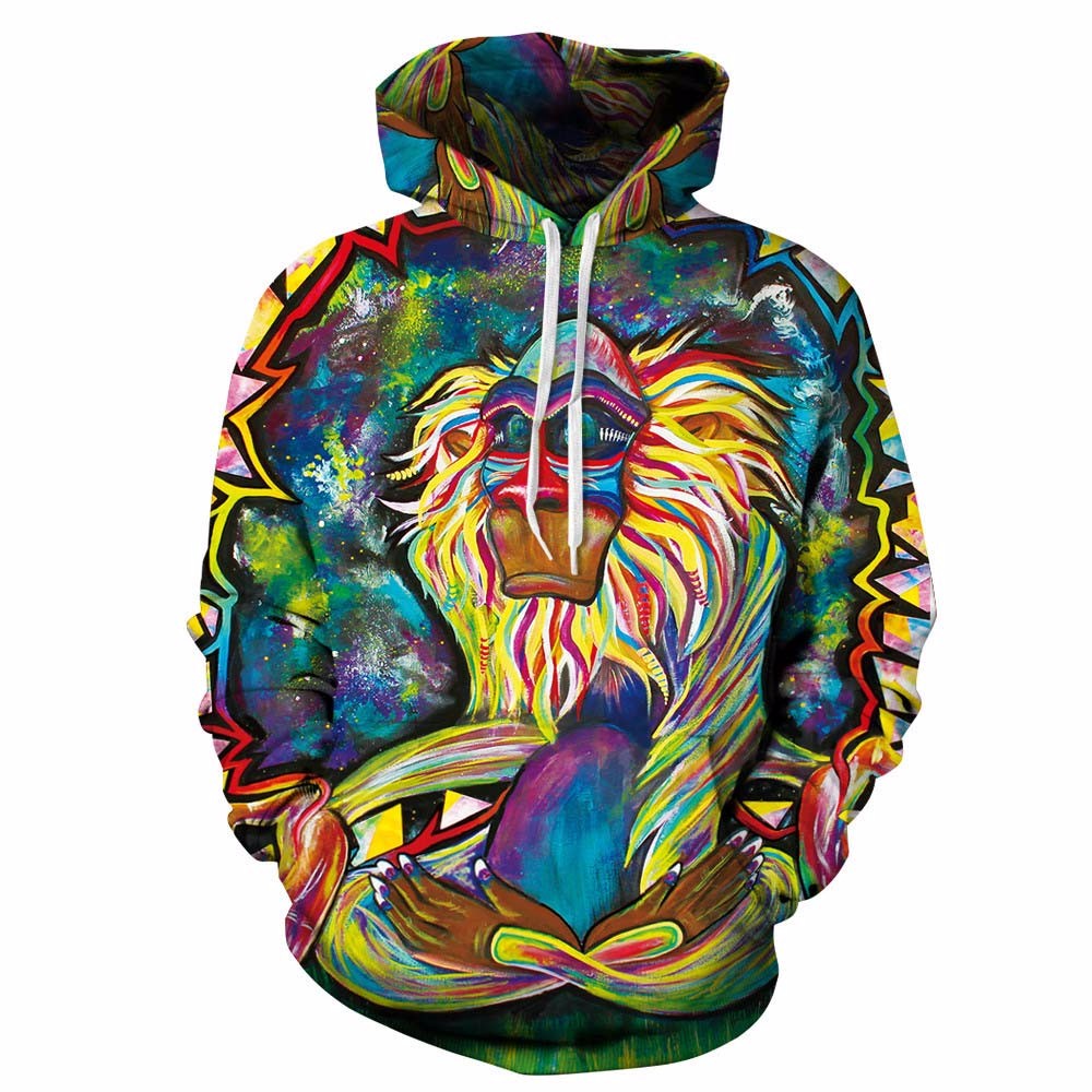 Mr1991INC-Spring-Autumn-Thin-Hooded-Hoodies-Menwomen-3d-Sweatshirts-With-Cap-Print-Wizard-Clown-Oil--32749670382