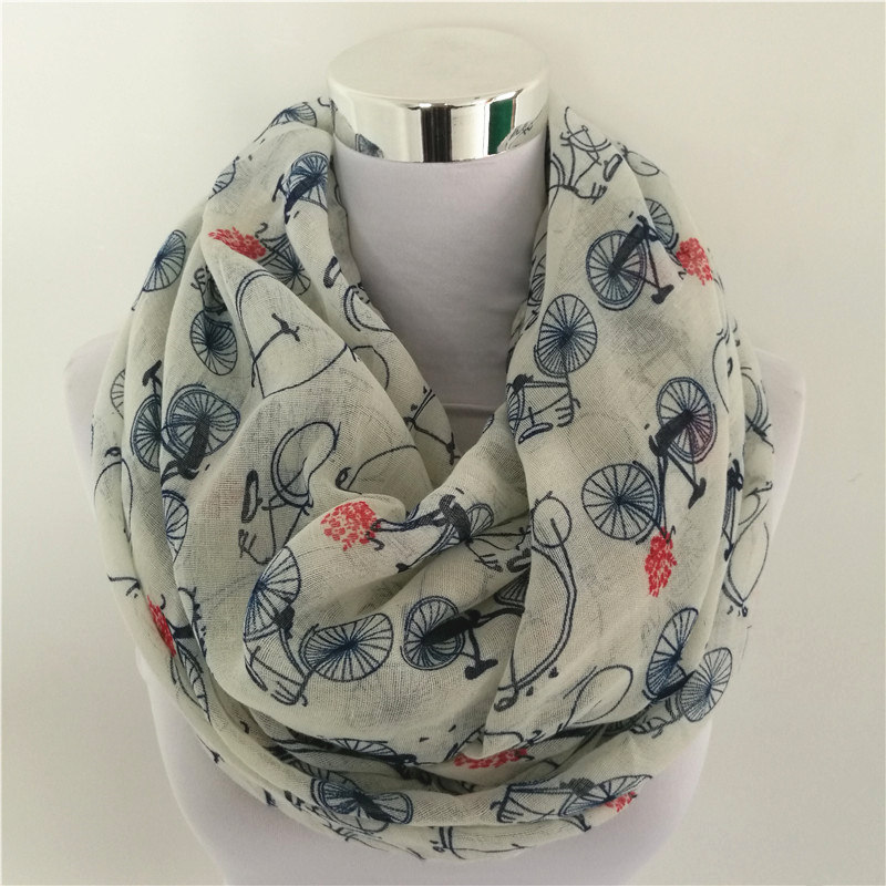 Multi-Usage-Fashion-Women-Bicycle-infinity-scarf-Prints-Shawl-Lady-Long--Stripe-Scarf-Popular--four--32519564489