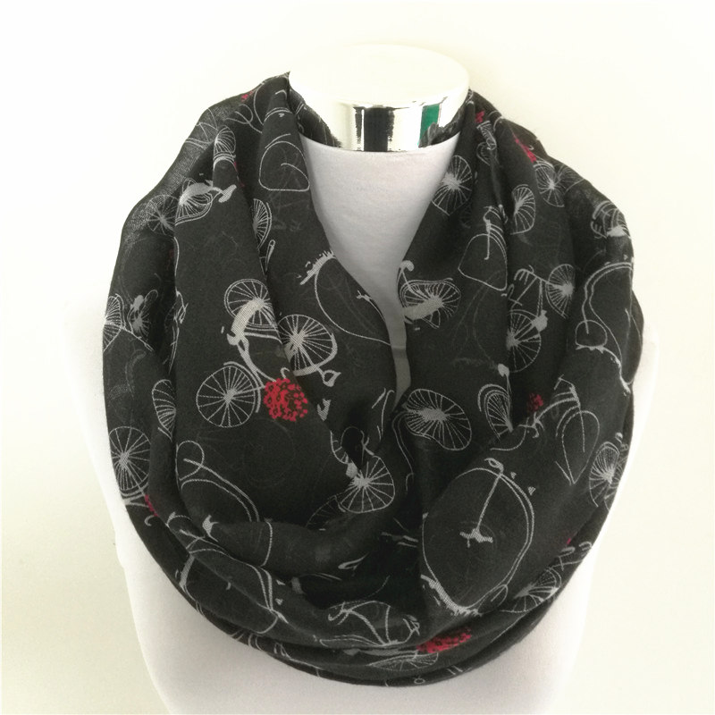 Multi-Usage-Fashion-Women-Bicycle-infinity-scarf-Prints-Shawl-Lady-Long--Stripe-Scarf-Popular--four--32519564489