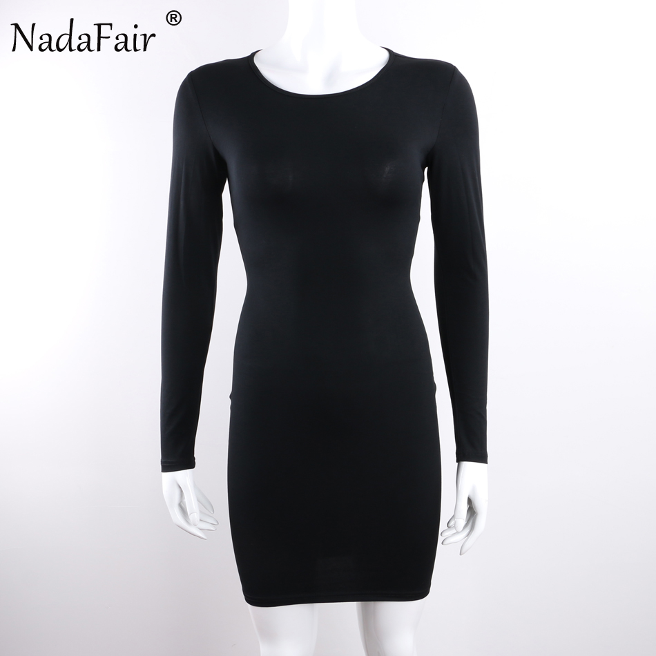 Nadafair-Long-Sleeve-Stretchy-Sexy-Club-Bandage-Bodycon-Dress-2017-Women-Black-Red-Lace-Up-Backless--32769145186