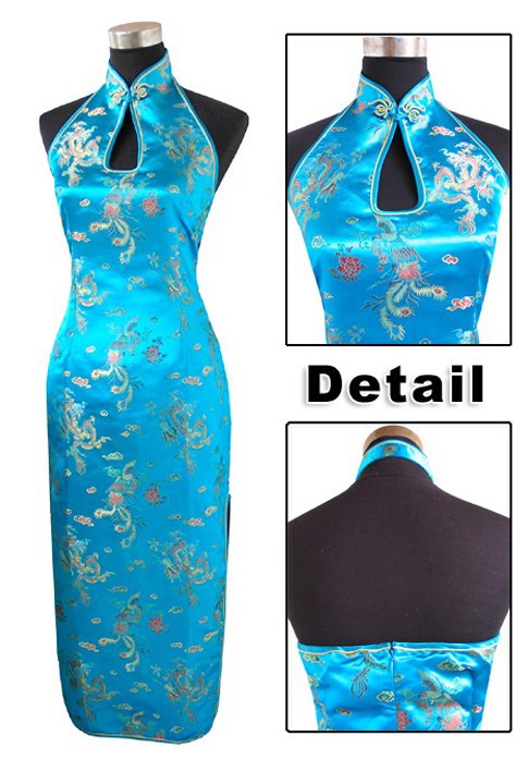 Navy-Blue-Traditional-Chinese-Halter-Cheongsam-Long-Qipao-Backless-Costume-Dress-Size-S-M-L-XL-XXL-X-32504456827