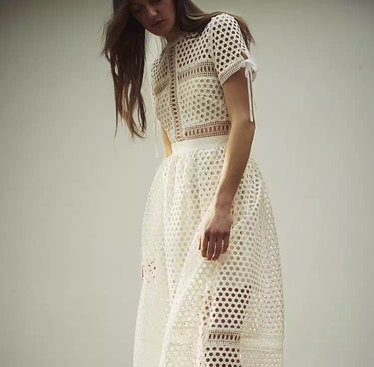 New-2015-summer-style-brand-fashion-bohemian-women-white-hollow-out-lace-dress-midi-mid-calf-elegant-32398331863