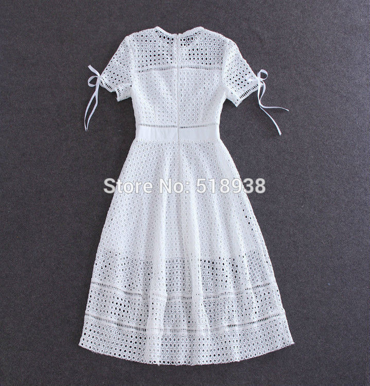 New-2015-summer-style-brand-fashion-bohemian-women-white-hollow-out-lace-dress-midi-mid-calf-elegant-32398331863