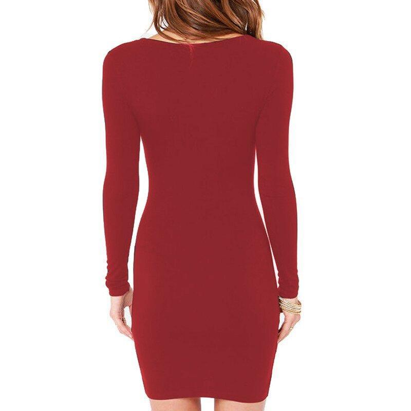 New-2016--Women-Summer-Autumn-Sexy-Casual-dress-Fashion-elegent--Black-Dress-Vestidos-Long-Sleeve-Dr-32770167400