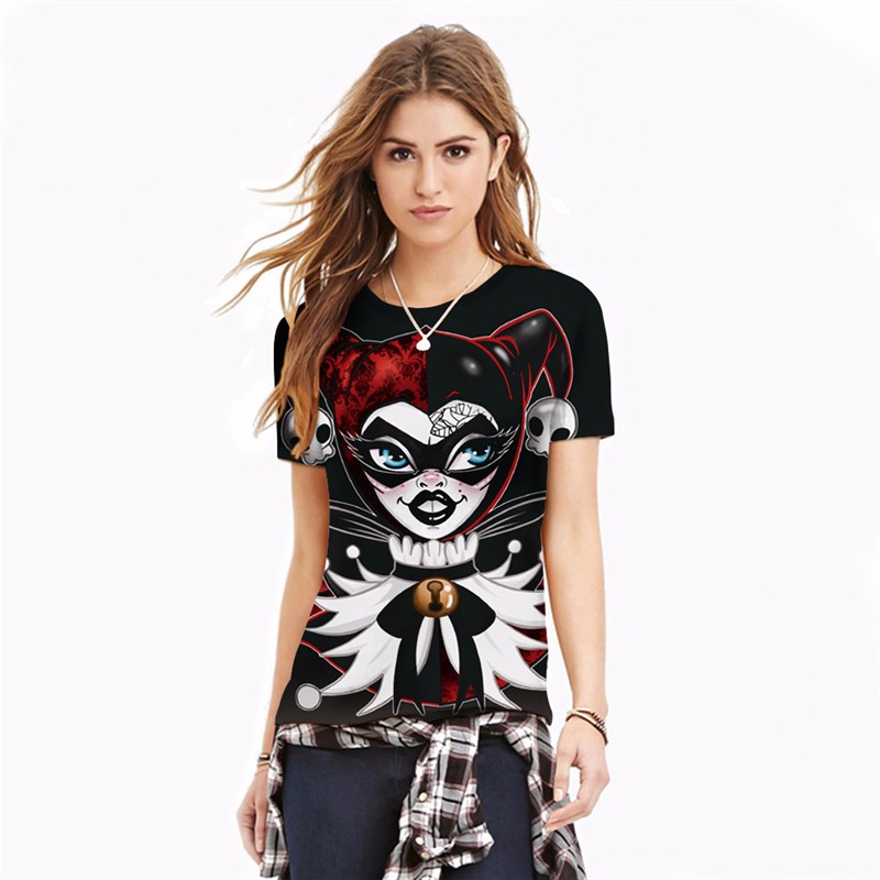 New-2016-Harajuku-3d-tshirt-Weird-Skull-Printed-Colorful-T-shirt-Womens-t-shirts-Casual-Tees-Tops-Pu-32601151964