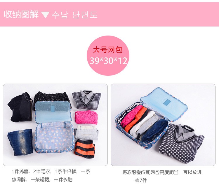 New-6pcsset-Women-Men-Travel-Bag-Waterproof-High-Capacity-Luggage-Clothes-Tidy-Portable-Organizer-Co-32599547749