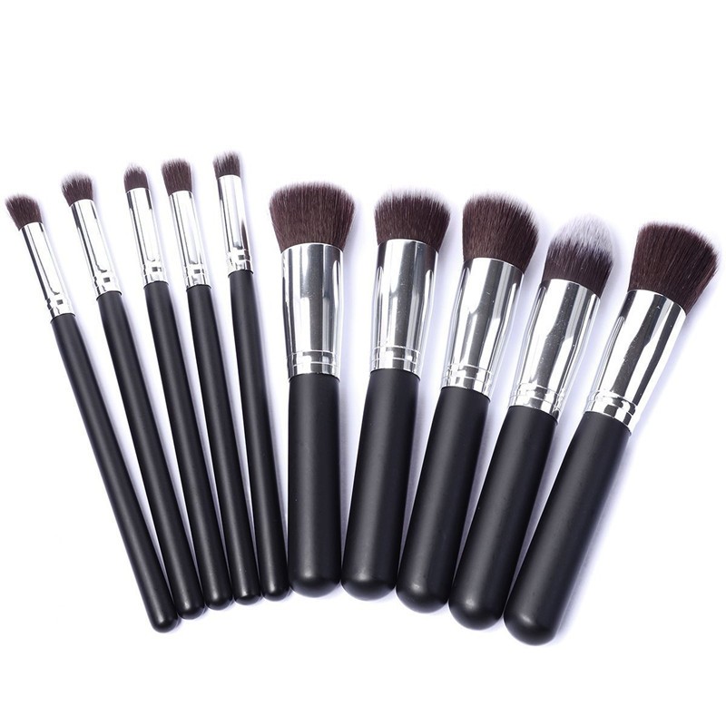 New-Arrive-10-pcs-Synthetic-Kabuki-Makeup-Brush-Set-Cosmetics-Foundation-blending-blush-makeup-tool-32589577830