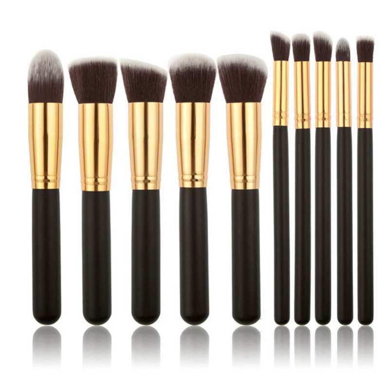 New-Arrive-10-pcs-Synthetic-Kabuki-Makeup-Brush-Set-Cosmetics-Foundation-blending-blush-makeup-tool-32589577830