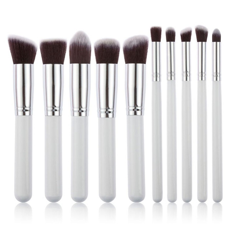 New-Arrive-10-pcs-Synthetic-Kabuki-Makeup-Brush-Set-Cosmetics-Foundation-blending-blush-makeup-tool-32589577830
