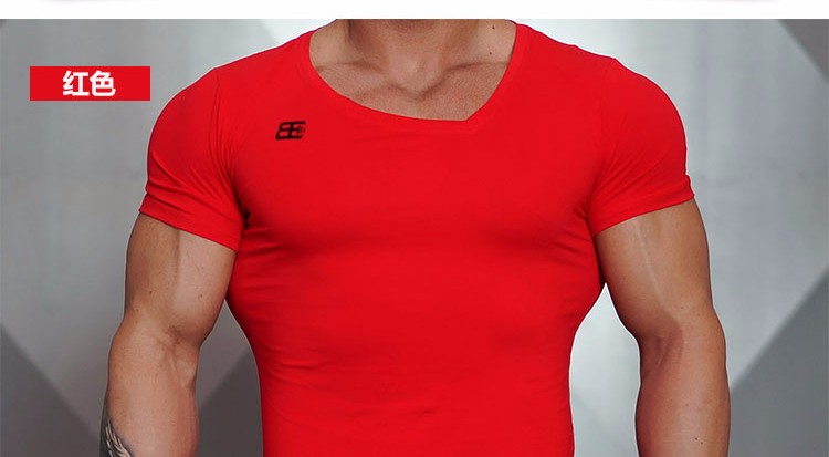 New-Design-Male-Novelty-Men-T-shirt-Fashion-The-milk-silk-Oblique-v-neck-Hip-Hop-T-shirt-Men-Casual--32789375137