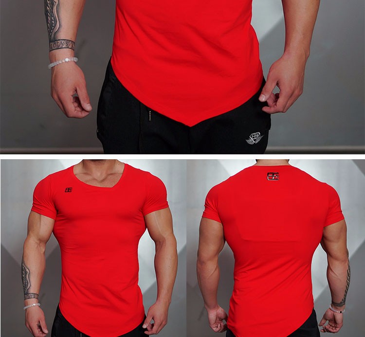 New-Design-Male-Novelty-Men-T-shirt-Fashion-The-milk-silk-Oblique-v-neck-Hip-Hop-T-shirt-Men-Casual--32789375137