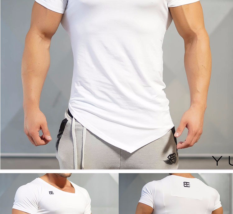 New-Design-Male-Novelty-Men-T-shirt-Fashion-The-milk-silk-Oblique-v-neck-Hip-Hop-T-shirt-Men-Casual--32789375137