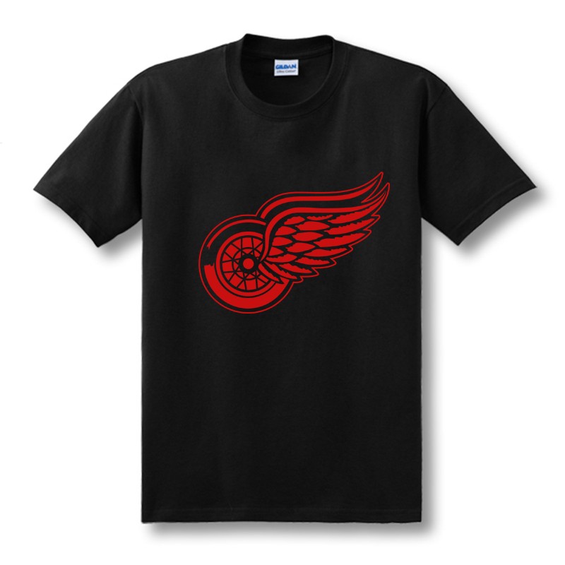 New-Detroit-Red-Wings-T-shirt-cotton-Big-amp-Tall-Logo-Fashion-Wings-Short-Sleeve-hip-hop-t-shirt-O--32766472639