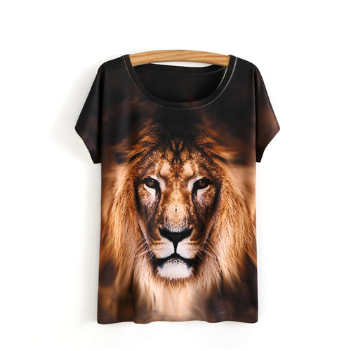 New-Fashion-Round-Neck-T-Shirt-Male-Lion-3D-Print-Harajuku-Tops-Basic-T-shirt-For-Women-Camisas-Femi-32765683806